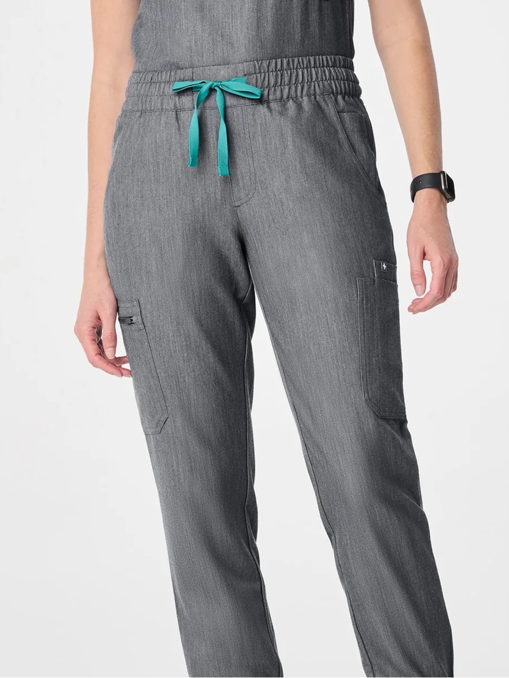 Figs Straight Leg Gray (Graphite) Scrub Pants